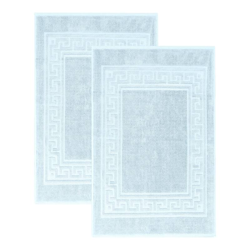 Superior Plush & Absorbent 900 GSM Cotton Bath Mat - (Set of 2)