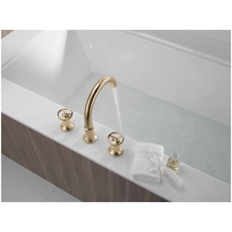 Delta T2758 Trinsic Deck Mounted Roman Tub Filler