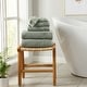 preview thumbnail 182 of 193, Linery & Co. Cotton Diamond Waffle Texture Bath Towels.