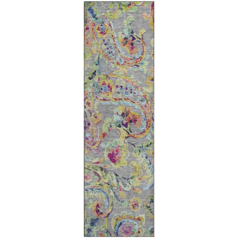 Premium Washable Super Soft Paisley Mayfield Rug