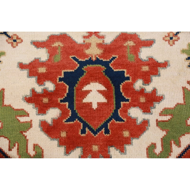 Hand Knotted Oriental 100% Wool Carpet Traditional Medallion Beige & Ivories Heriz (serapi) Area Rug - 13' 8'' X 9' 11''