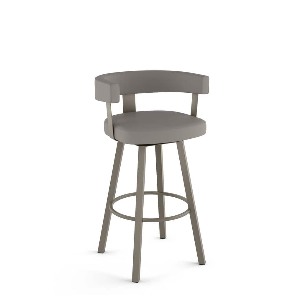 Amisco Parker Swivel Counter and Bar Stool