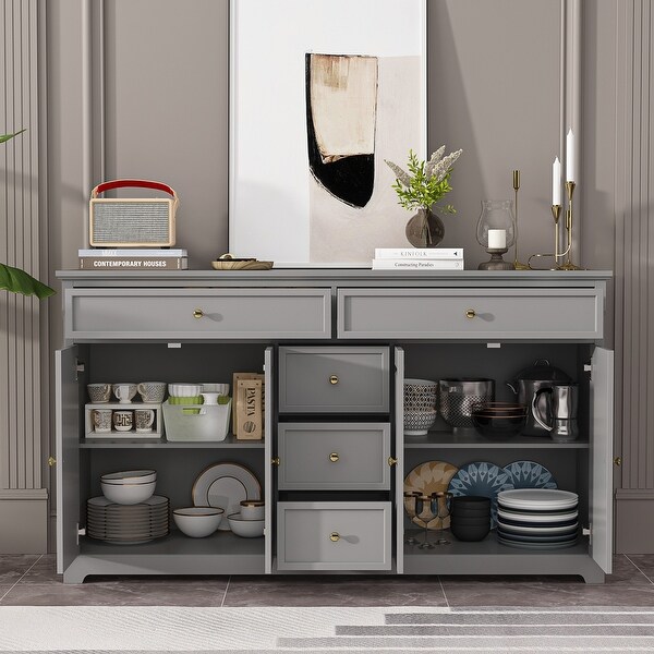 Black kitchen dresser cabinet 2025