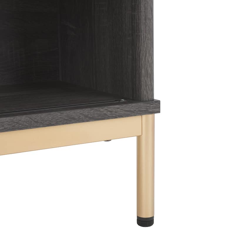 SAFAVIEH Lylia 2-Door Storage Coffee Table - 43.7 in. W x 21.5 in. D x 15.4 in. H