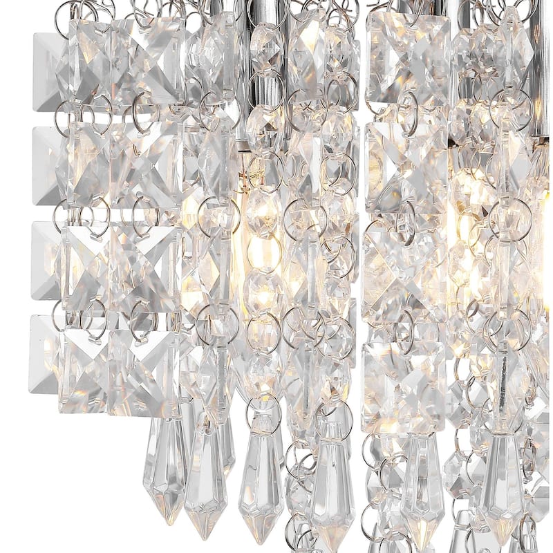 Modern Flush Mount Crystal Ceiling Light