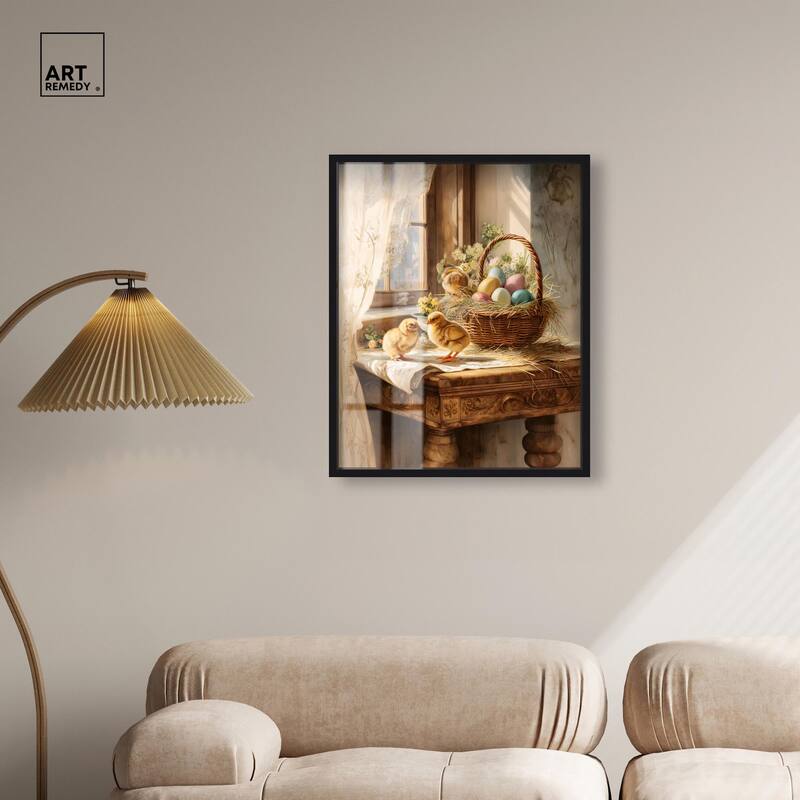 Easter Morn Shadowbox by Art Remedy