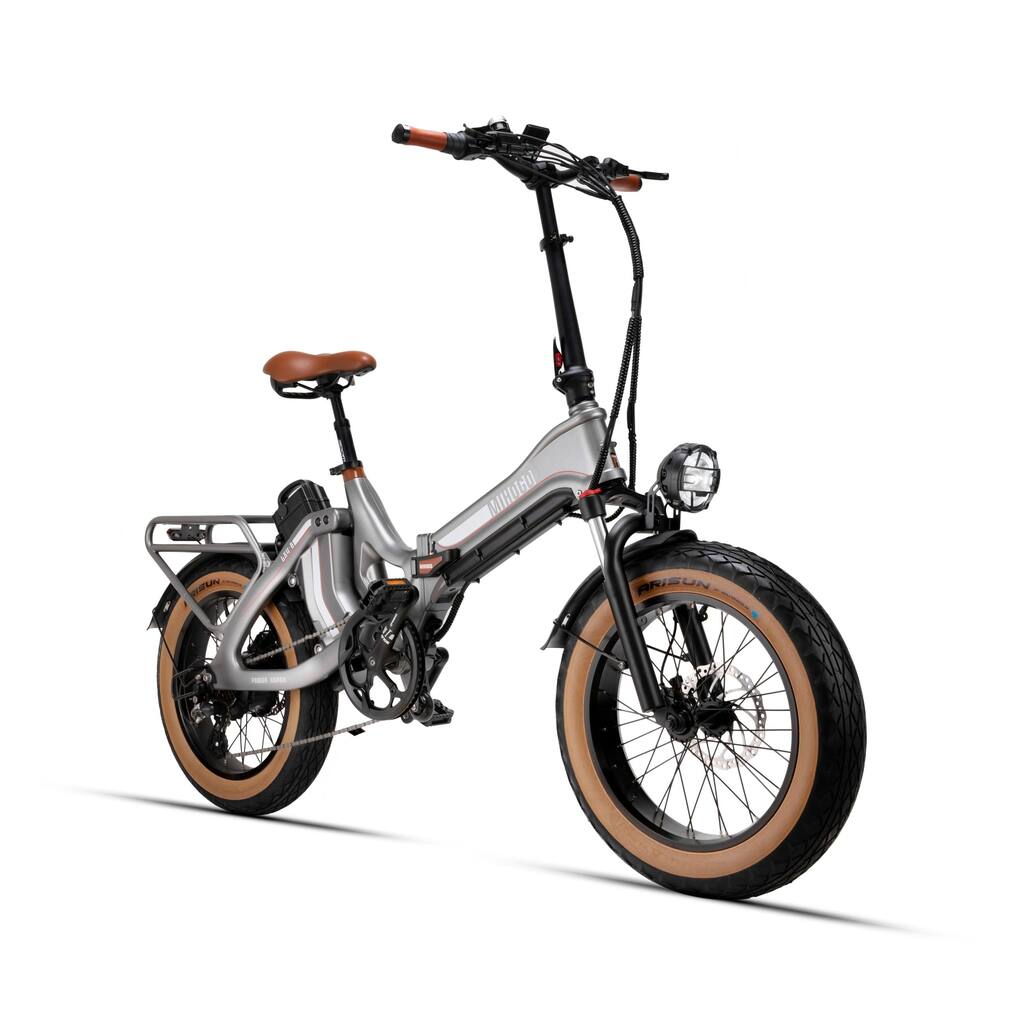 Folding Electric Bike Ebike Bicycle 750W Motor 20" Fat Tire