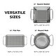 preview thumbnail 2 of 3, Permasteel Stainless Steel 3-piece Grilling Basket Set