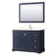 Option Dark Blue, Gold Trim, Giotto Quartz Top