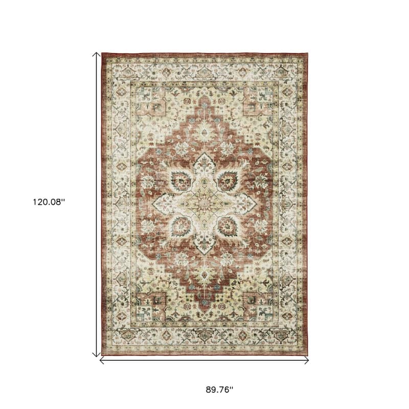 HomeRootsOriental Traditional Runner Area Rug