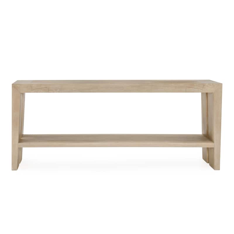 Classic Home Troy Oak Console Table