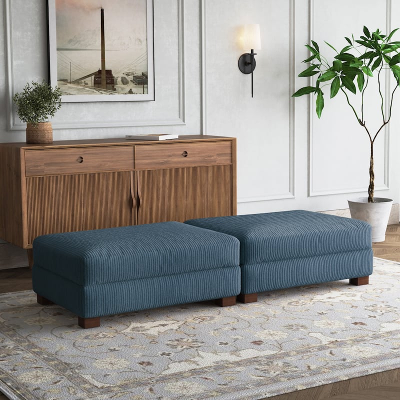 Modern Sofa Ottoman Foot Rest Stool for Living Room