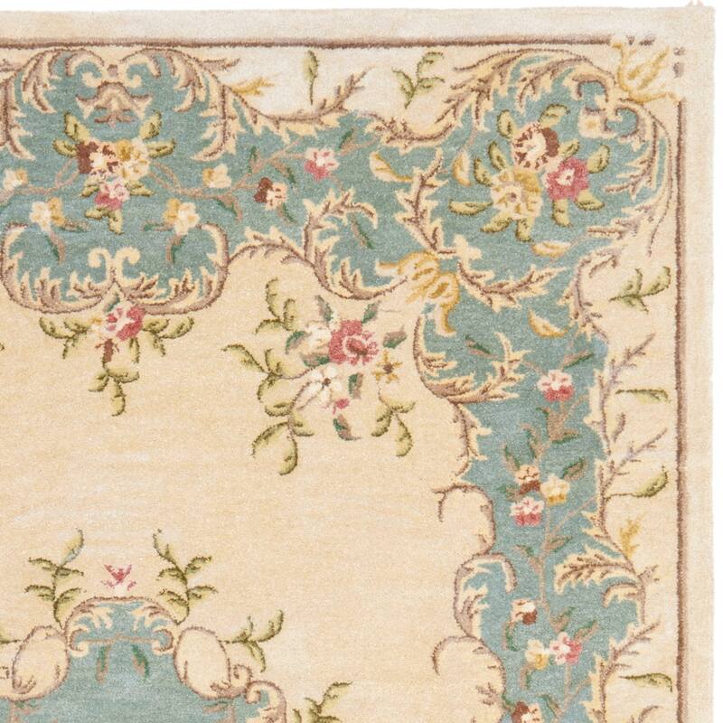 SAFAVIEH Handmade Bergama Achsah Oriental Hand-spun Wool Rug