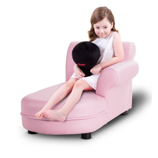 Shop Gymax Kids Sofa Relax Couch Chaise Lounge Armrest Chair Shop Gymax Kids Sofa Relax Couch Chaise Lounge Armrest Chair