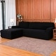 preview thumbnail 7 of 79, Subrtex 2-Piece L Shape Sofa Cover Stretch Sectional Left Chaise Cover