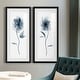 preview thumbnail 8 of 7, Indigo Floral I-Premium Gallery Framed Print - Ready to Hang