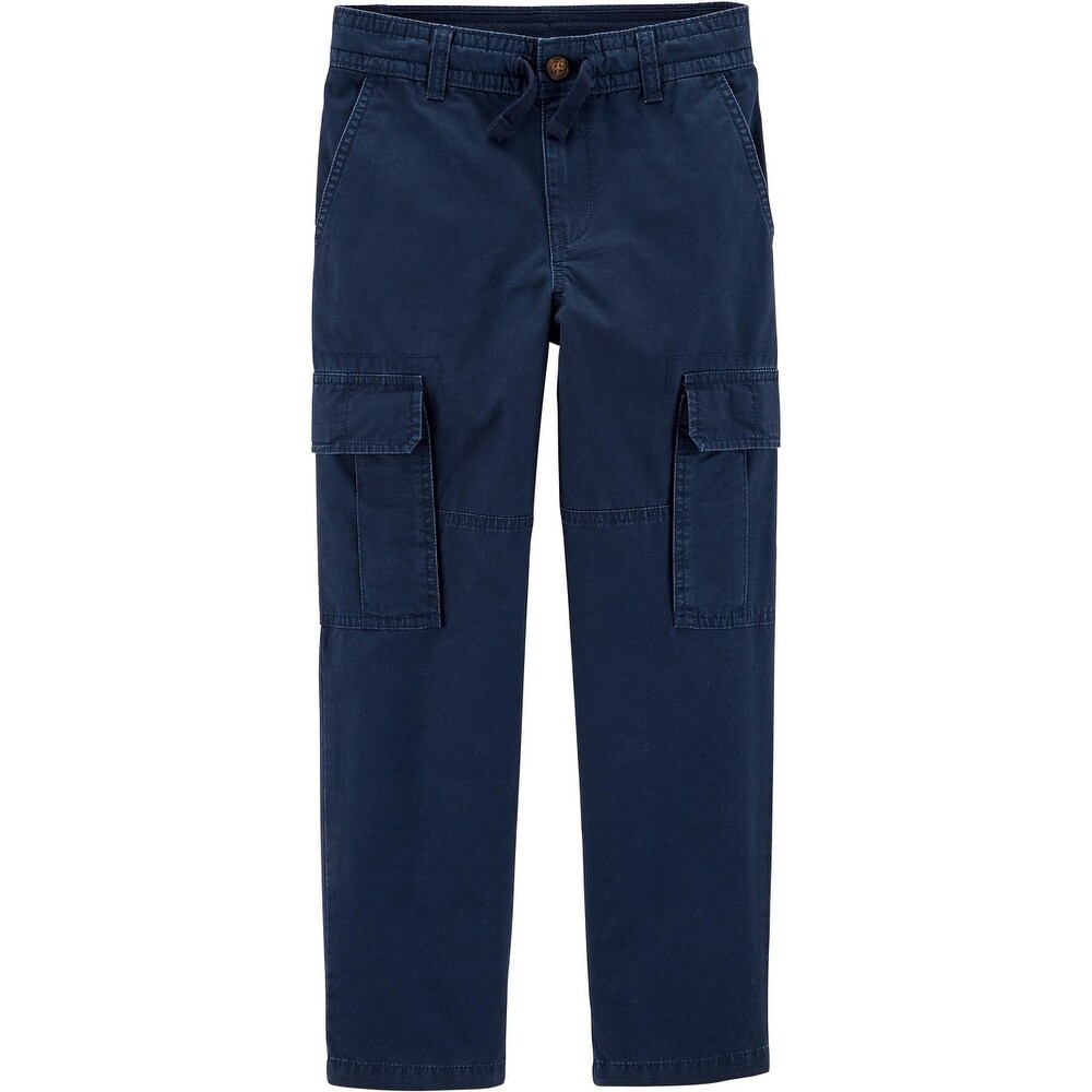 boys navy cargo pants