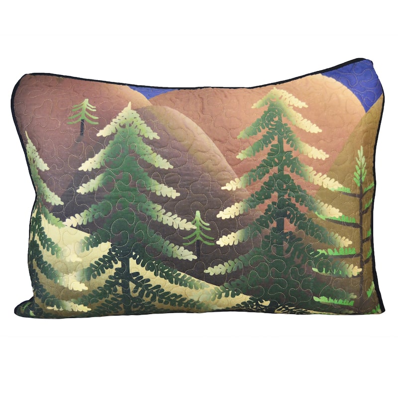 Donna Sharp Folk Art Forest 3PC Quilt Set