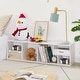 preview thumbnail 26 of 34, VECELO Set of 3 Cube Bookshelves 2/3/4-Tier Open Shelf Bookcase with Irregular Cubes for Living Room Study Bedroom Office