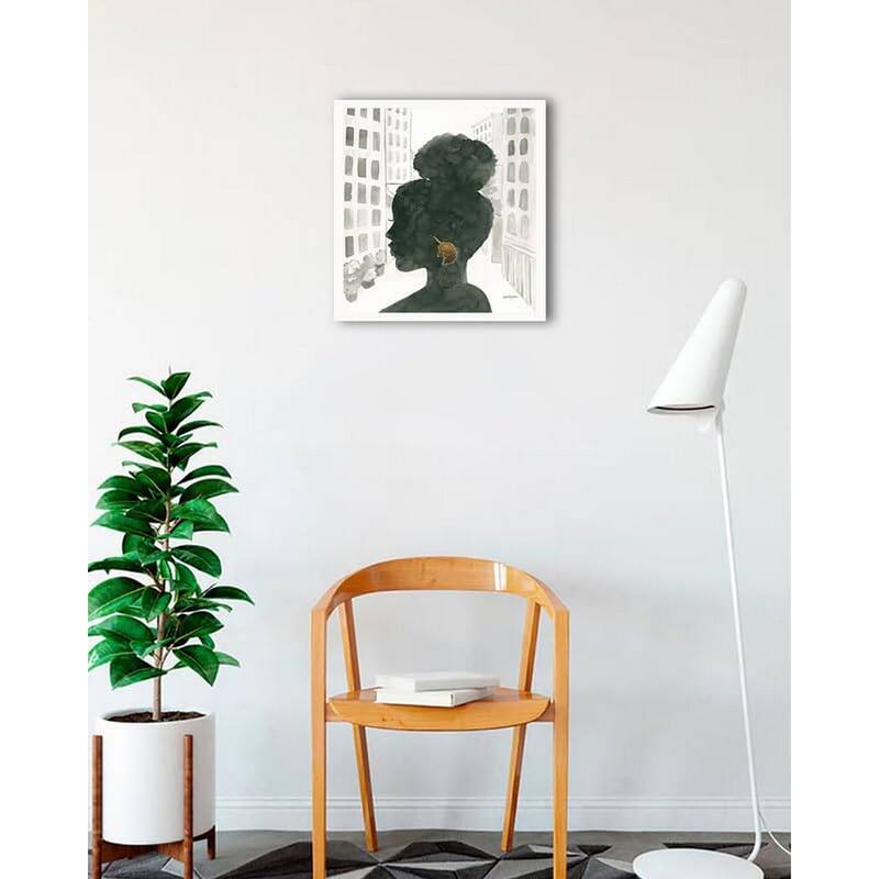Boss Lady II Framed Poster - 18 x 24 Inch - White