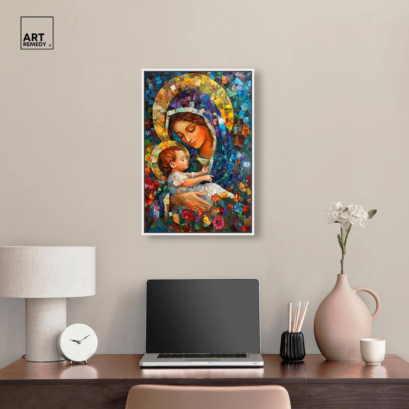 Glass Gospel II Canvas by Art Remedy