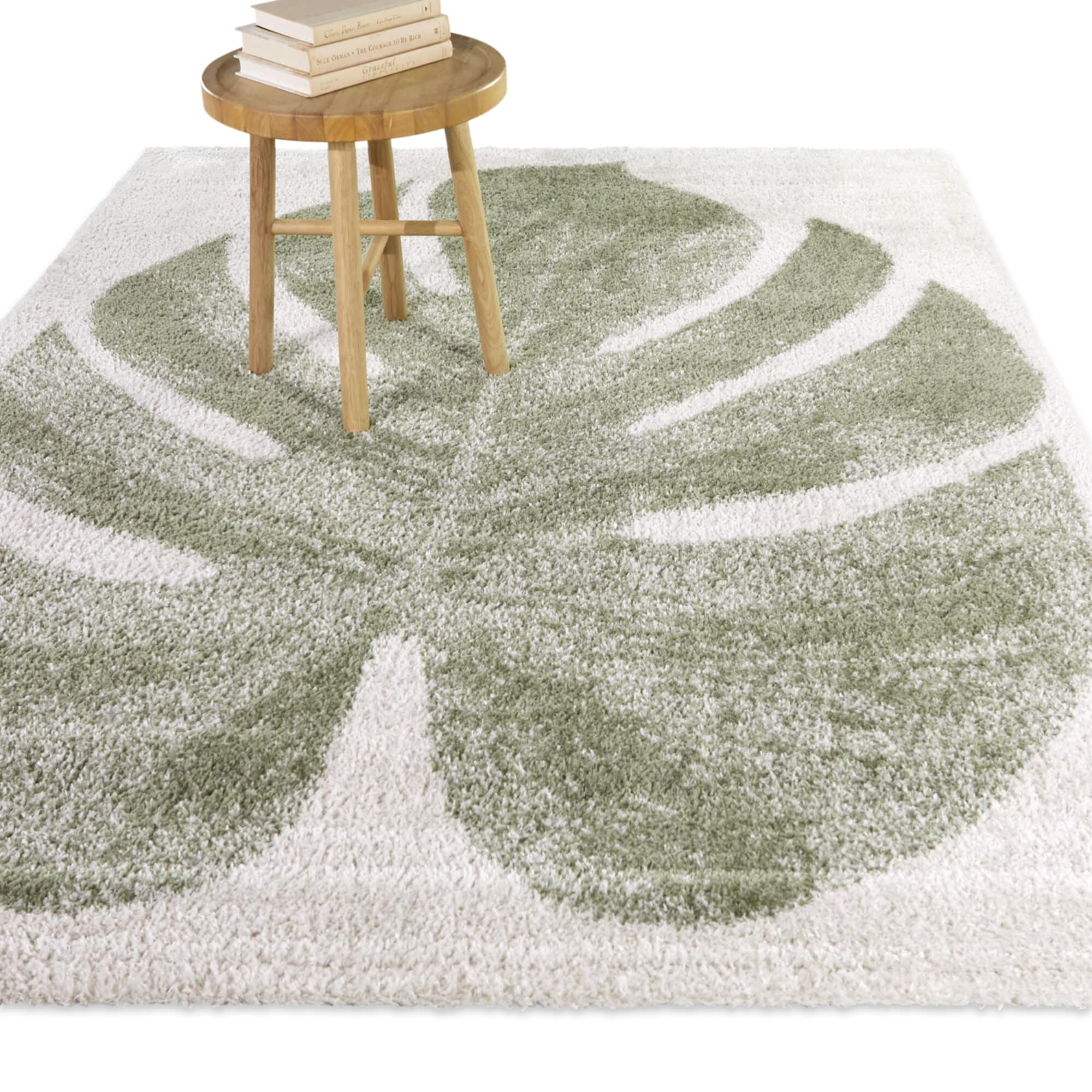 Peres Tropical Leaf Area Rug