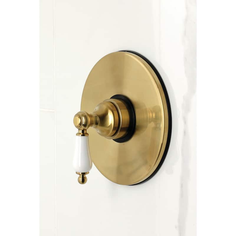 Kingston Brass KB633PL Demure Tub and Shower Trim Package with 1.8 GPM