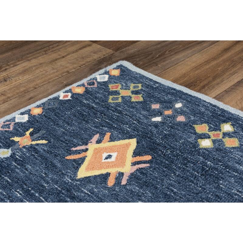 Alora Decor Catawba Southwest Geometric Diamond Rug