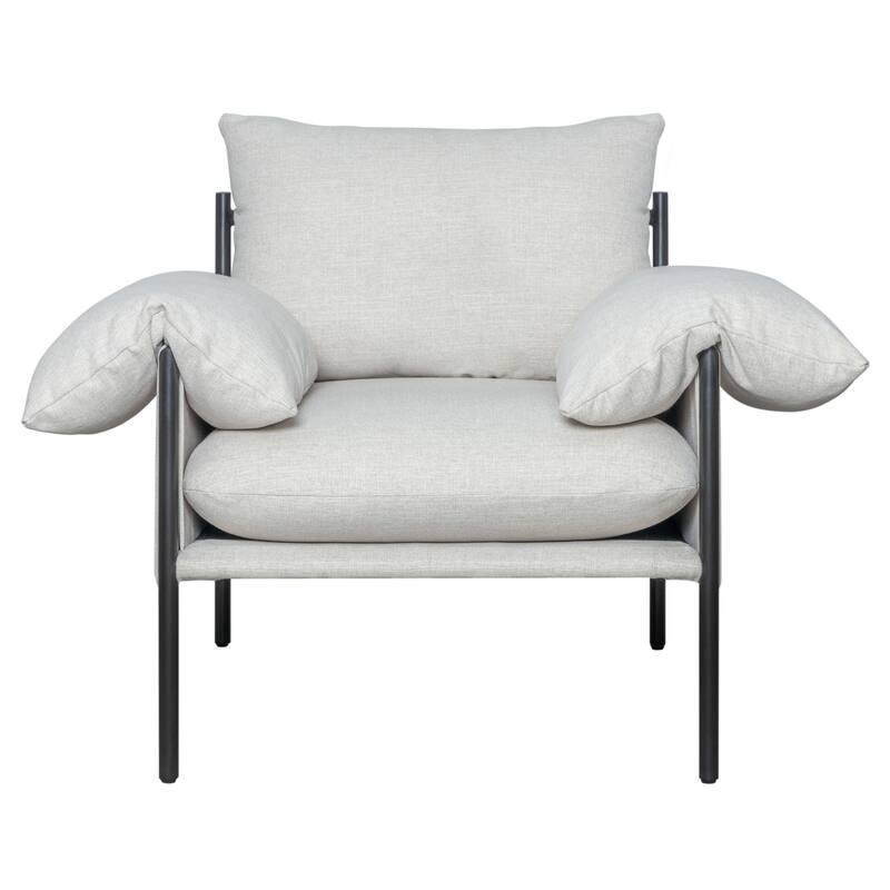 Bloom Modern Industrial Accent Chair