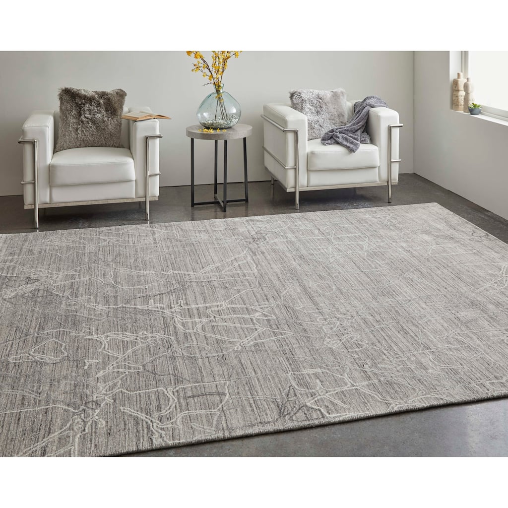 Grand Bazaar Archor Hand Woven Abstract Modern Area Rug