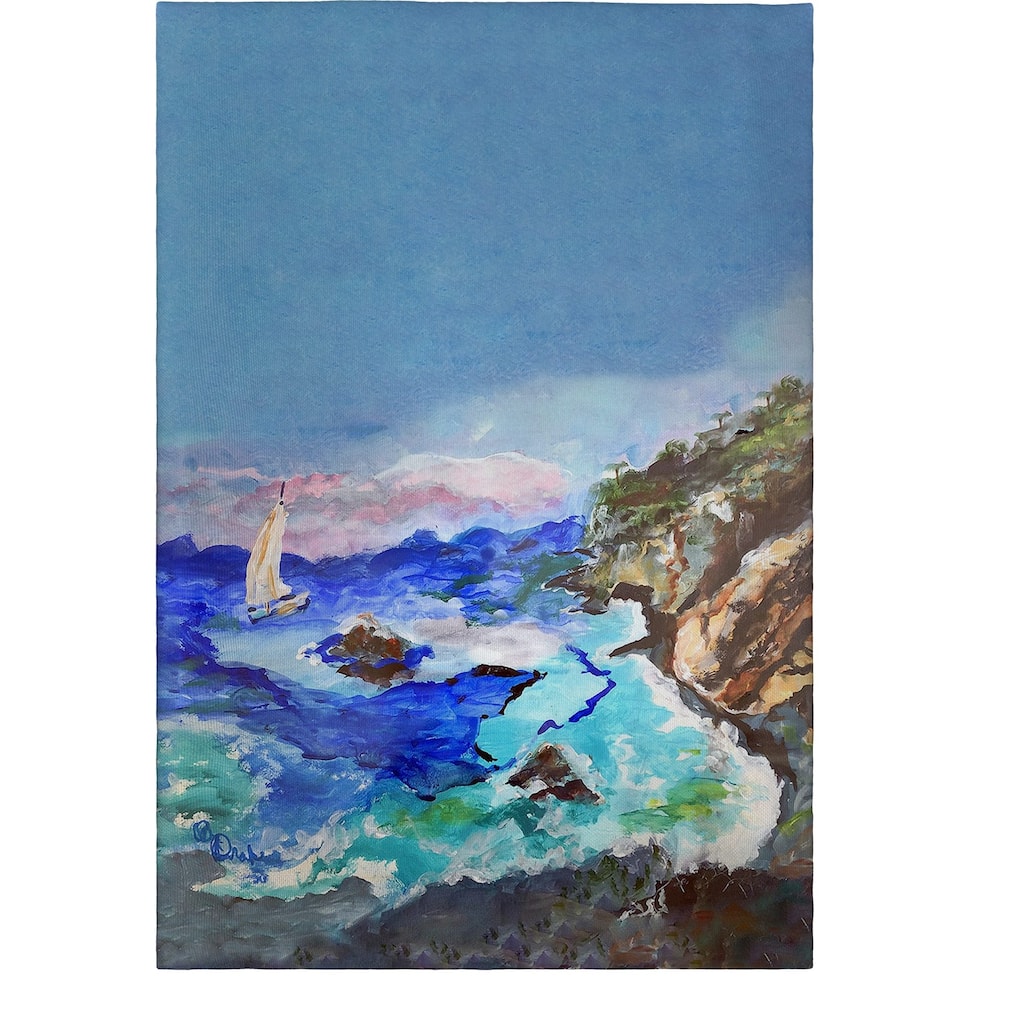 Sailing the Cliffs Guest Towel - 20x20