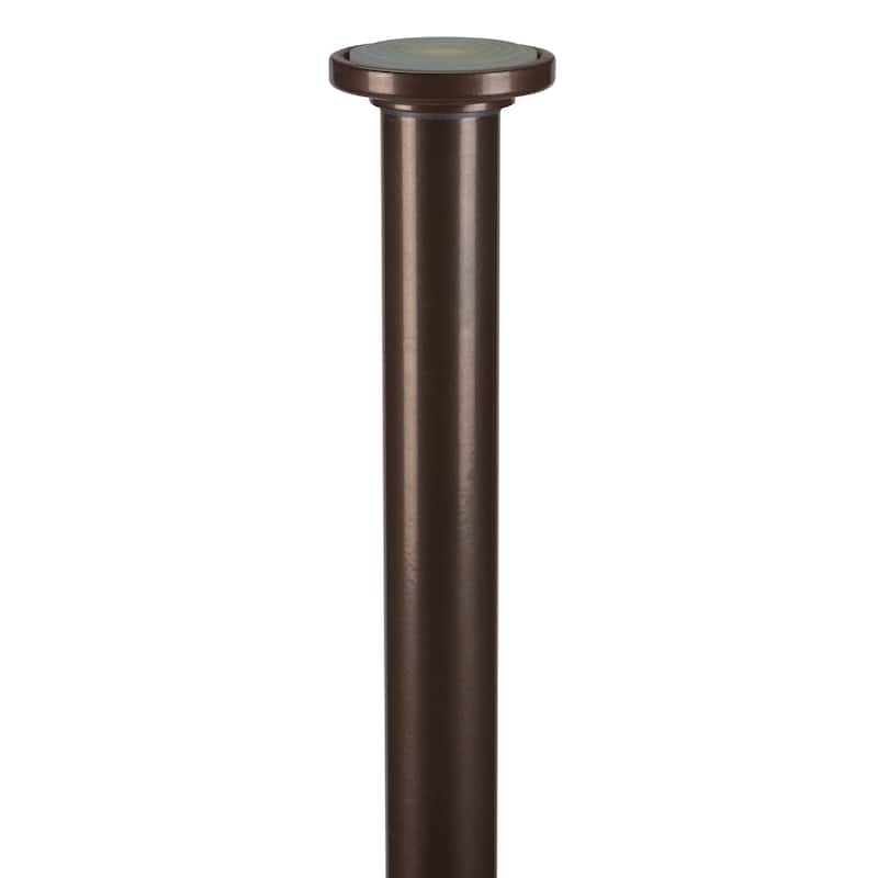 Home Details 42" -74" Adjustable Tension Curtain Rod - 42" x 74"