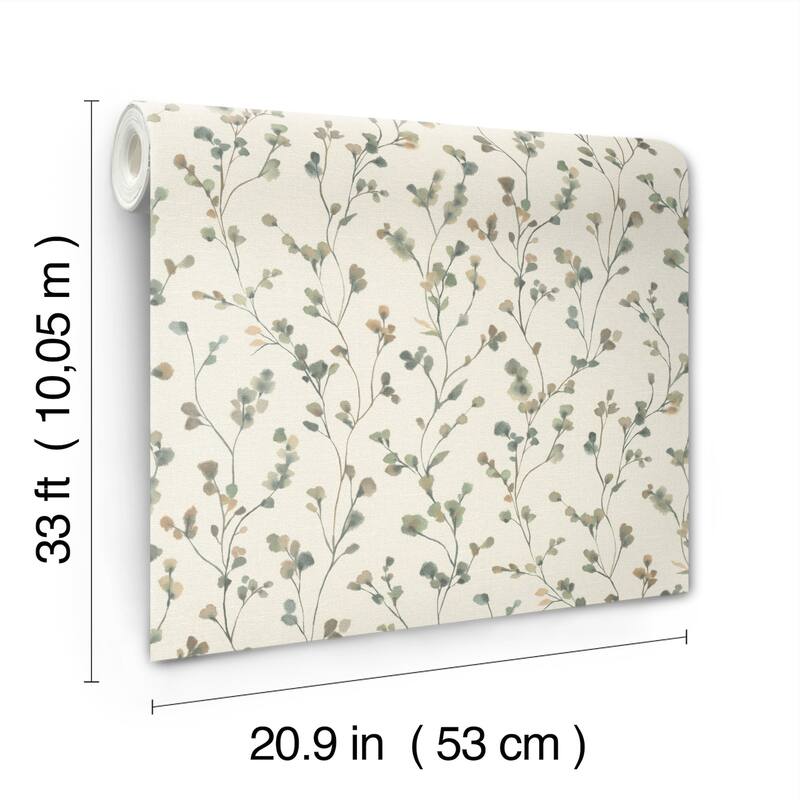 A-Street Prints Romy Forest Springtime Trail Wallpaper