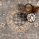 preview thumbnail 7 of 20, Nuloom Tama SpinClean Circle Medallion Machine Washable Area Rug