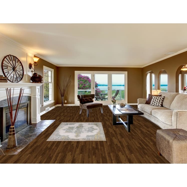 All-Over Abstract Area Rug Handmade Wool Carpet - 3'11"x 5'8"