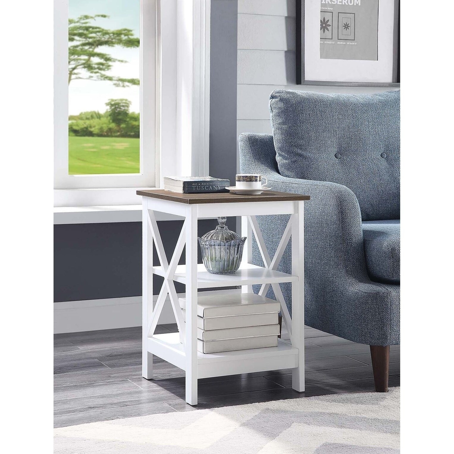 Stoneford top end table