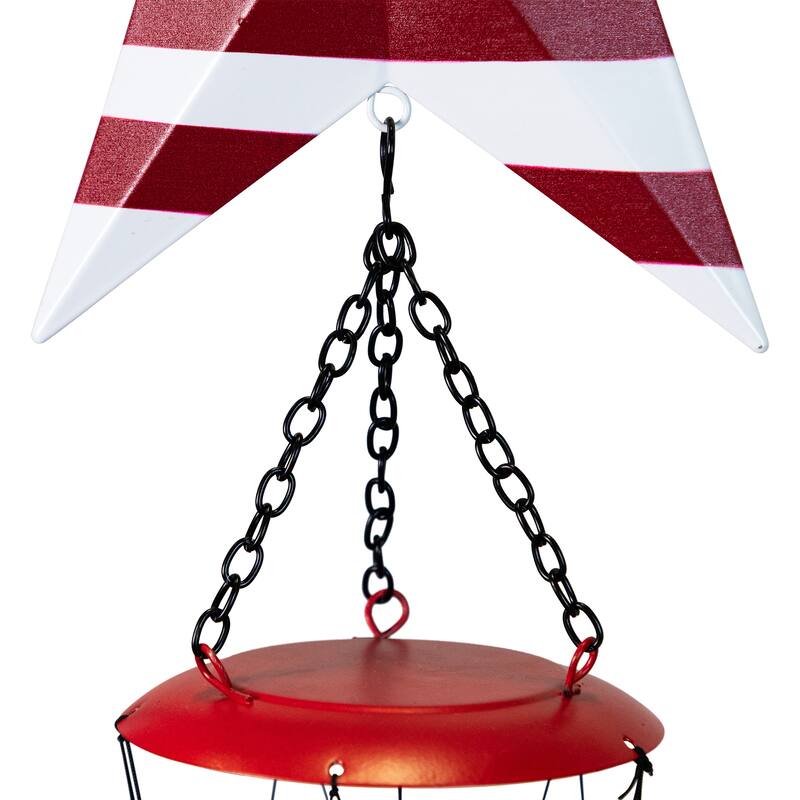 Stars and Stripes Patriotic Outdoor Garden Windchime - 36" - Multi