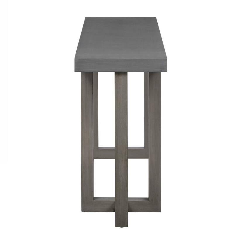 Design Console Table with Solid Pine Legs,Suitable for Entryway, Hallway, Living Room, Bedroom