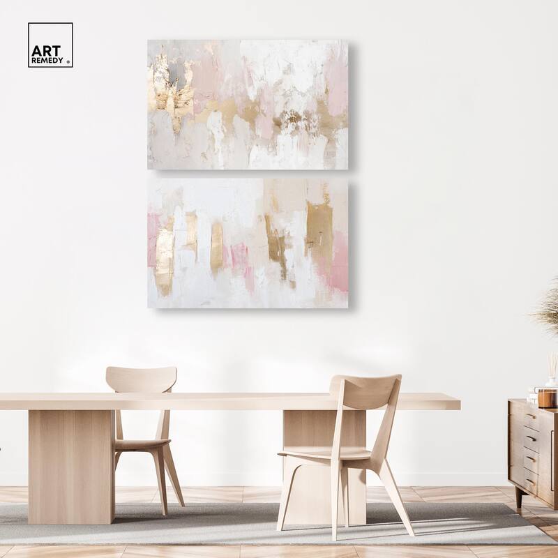 Rustic Elegance Set Canvas Set of 2 by Art Remedy, Gallery Wrapped