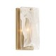 preview thumbnail 5 of 3, Minka Lavery 3631 Veil 10" Tall Wall Sconce with Frosted Glass Shade