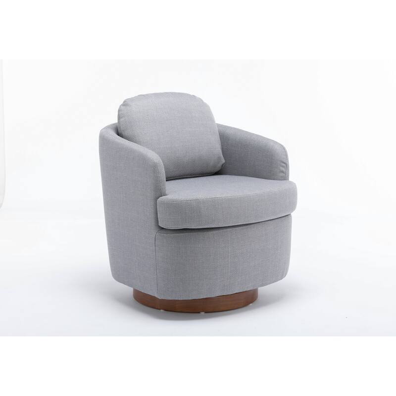 Fabric Swivel Accent Chair