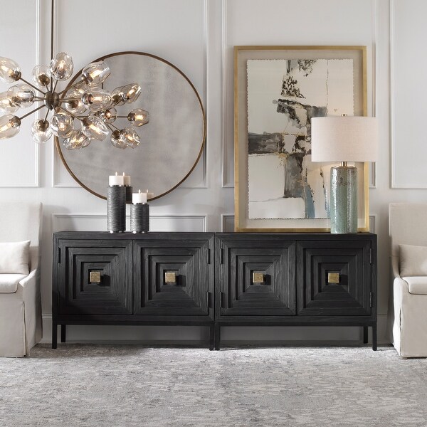 Uttermost Aiken Dark Walnut 2 door Cabinet Bed Bath Beyond 32196086