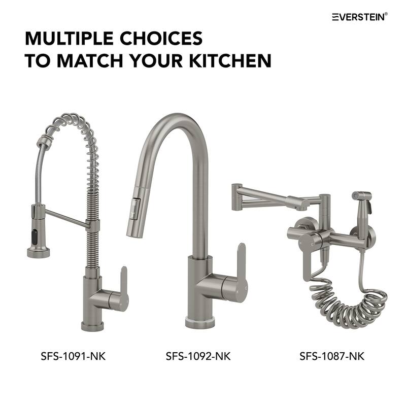 Kitchen Faucets with Pull Down Sprayer LED Single Handle High Arc Pull Out Kitchen Faucet Kitchen Sink Faucet