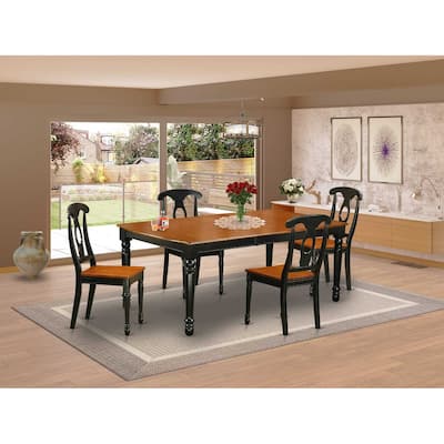 Kitchen Table Set 5 Piece Dining Set with Chairs - Modern Dining Room Table & Chairs