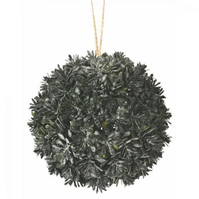 Dark Green Sedum Ball Faux Plants And Trees