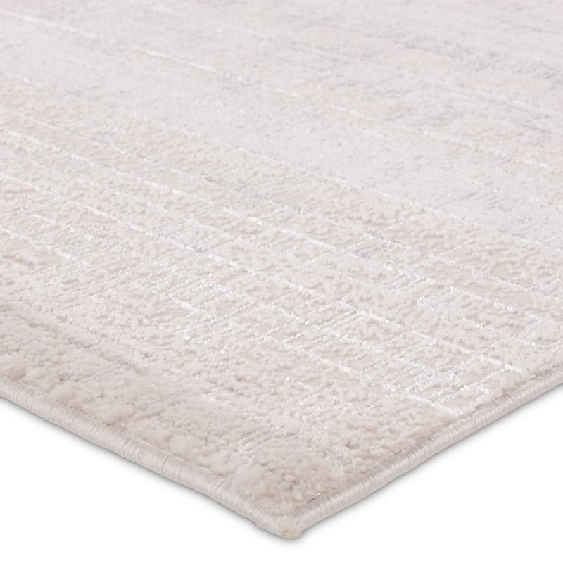 Jeraph Striped Cream/Silver Rug