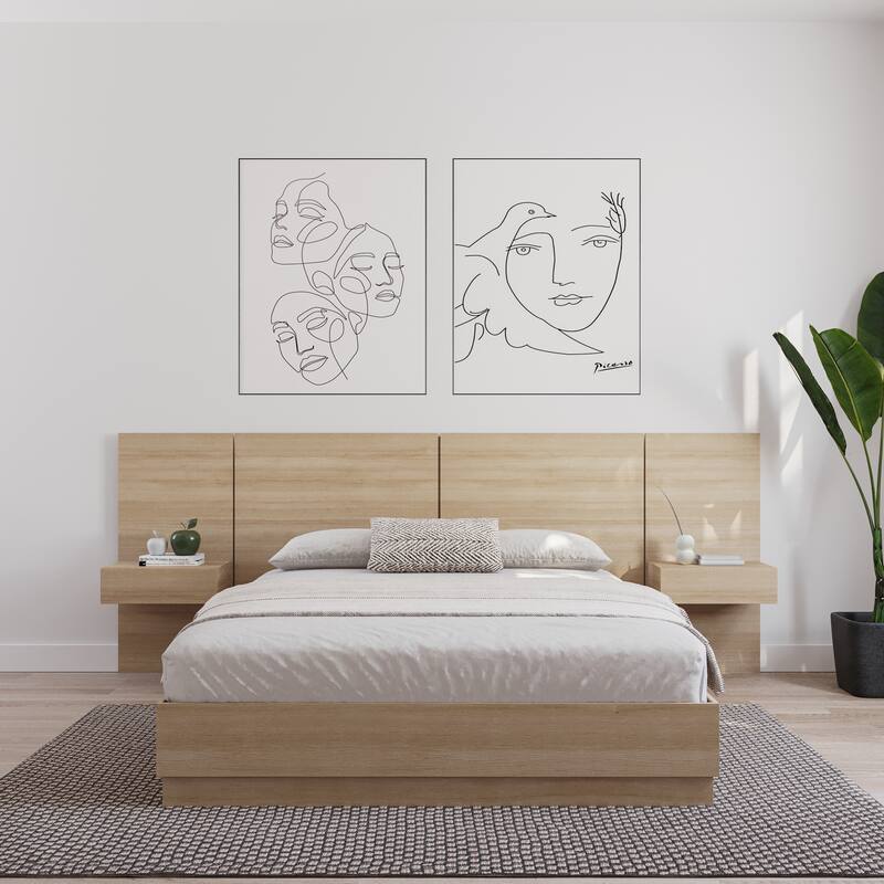 Milano Floating Nightstand Extension Panel