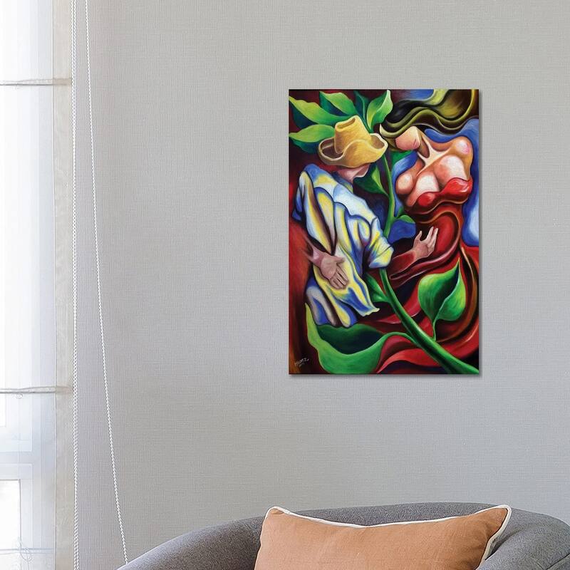 iCanvas "Dancing In Countryside" by Dixie Miguez Canvas Print - 26x18x1.5