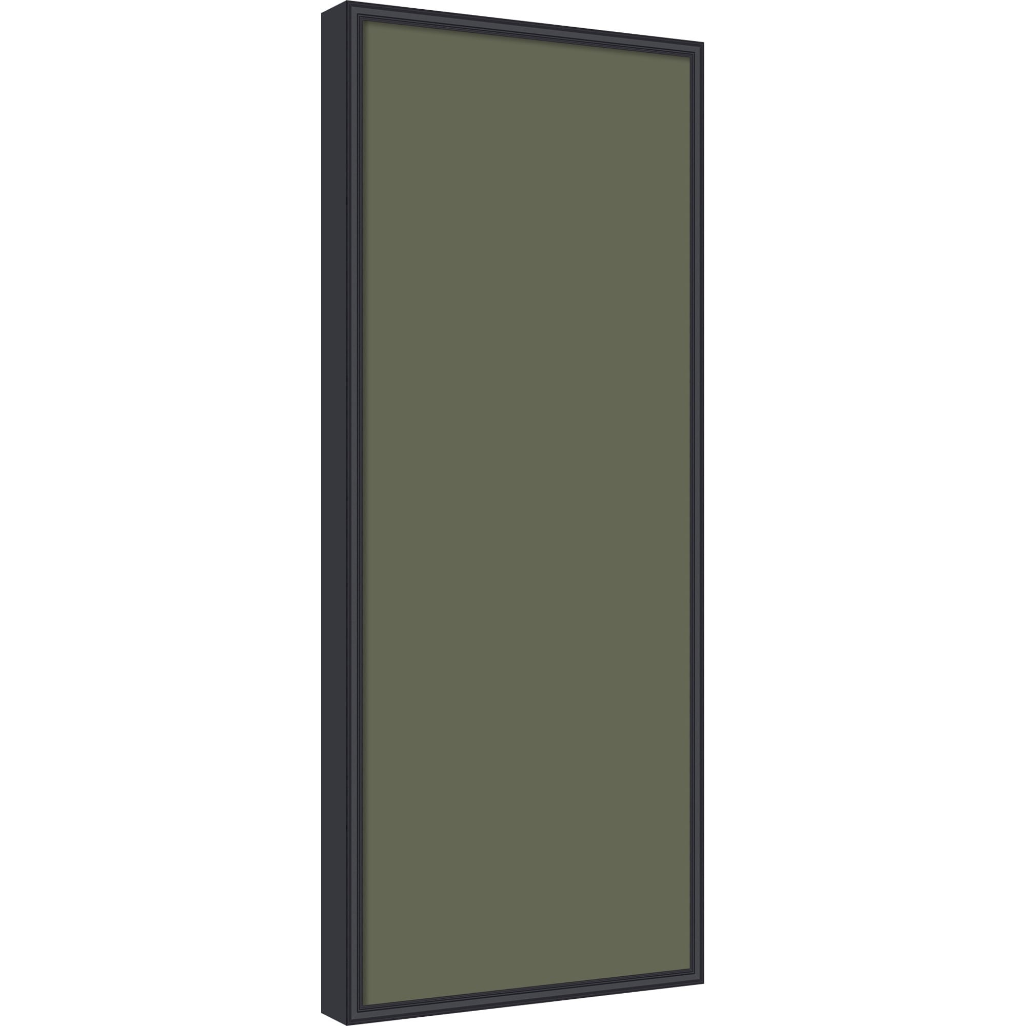 Pintboard Amanti Art Olive Driftwood Fabric Pinboard, Edith Framed Bulletin Board ...