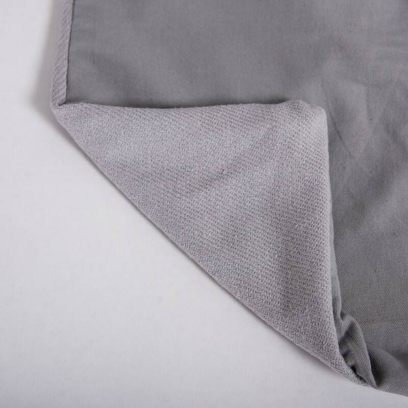 Rizzy Home Solid Throw Pillow with Whipstiched Edge